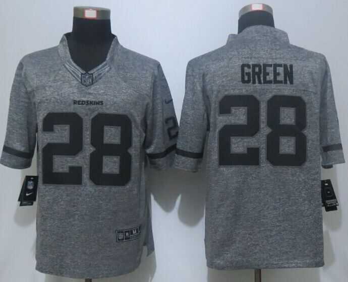 Nike Limited Washington Redskins #28 Green Men's Stitched Gridiron Gray Jerseys,We sell and wholesale Nike Limited Washington Redskins #28 Green Men's Stitched Gridiron Gray Jerseys on line form chian!